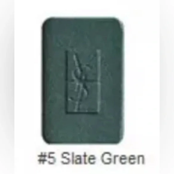NIB [Yves Saint Laurent] Ombre Solo Radiance Smoothing Eyeshadow #05 Slate Green - Picture 3 of 15